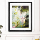 Fleur de poète by Kathleen Cloutier on GIANT ART - pink flowers bord de l'eau