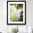 Fleur de poète by Kathleen Cloutier on GIANT ART - pink flowers bord de l'eau