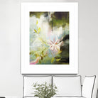 Fleur de poète by Kathleen Cloutier on GIANT ART - pink flowers bord de l'eau