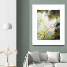 Fleur de poète by Kathleen Cloutier on GIANT ART - pink flowers bord de l'eau