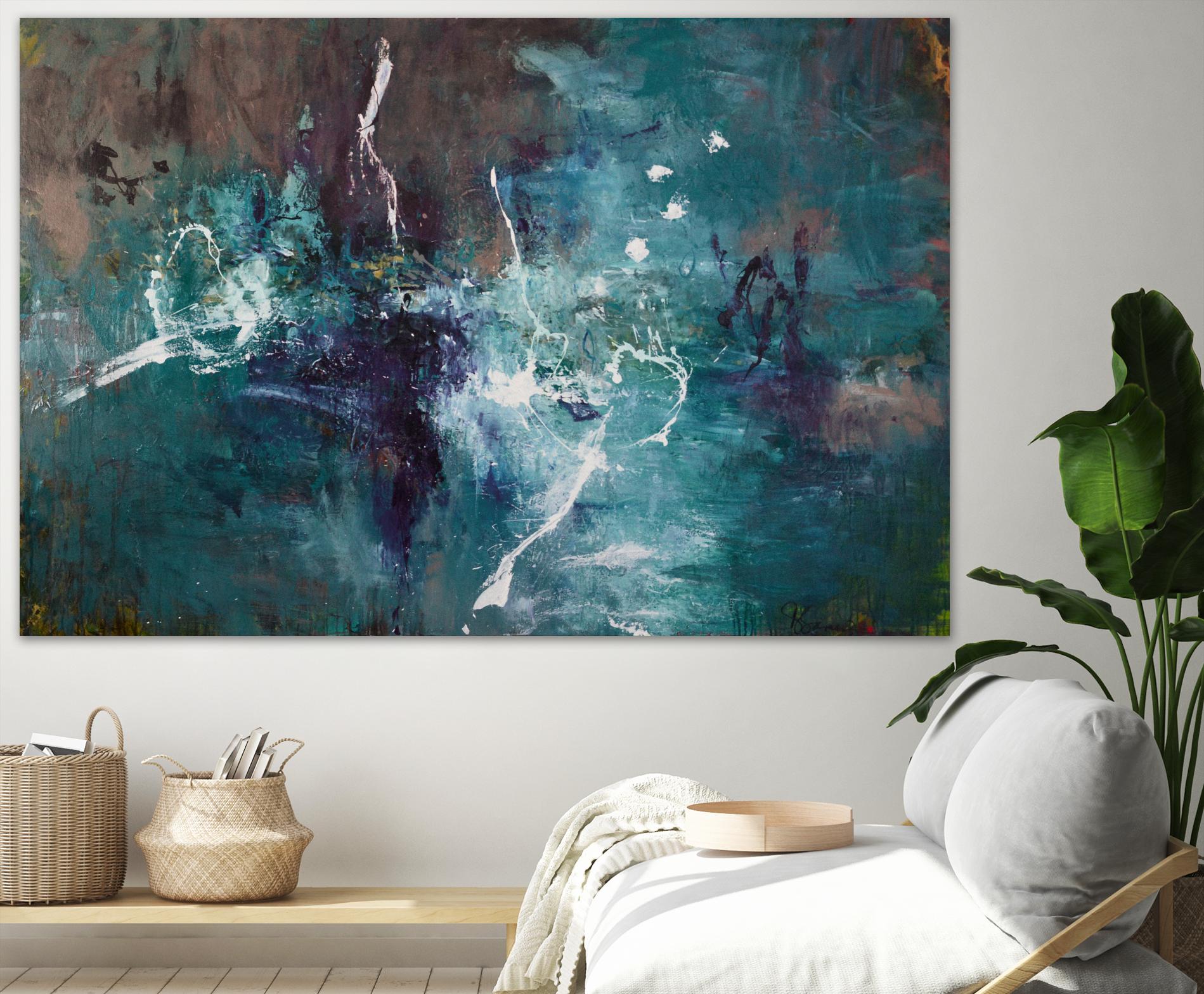 Émergence by Doris Savard on GIANT ART - grey abstract