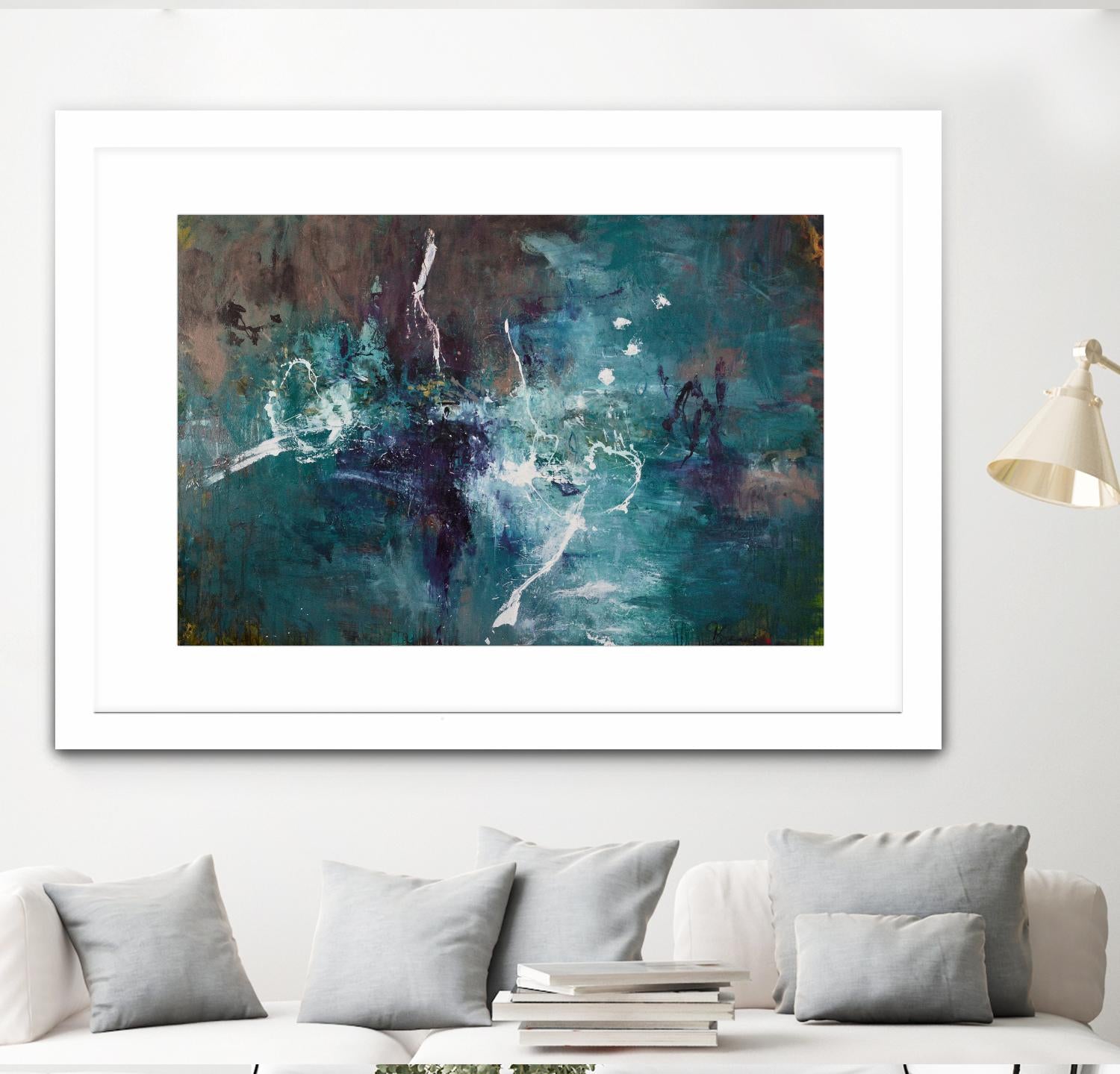 Émergence by Doris Savard on GIANT ART - grey abstract