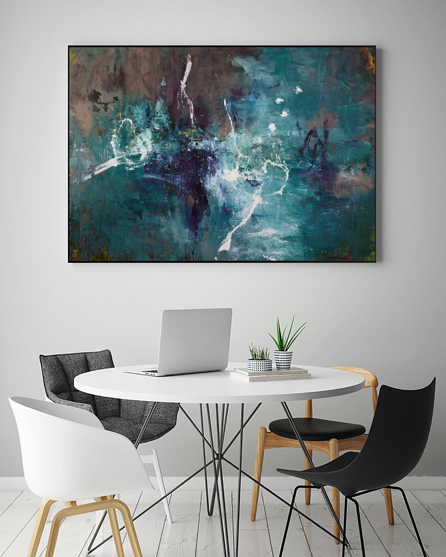 Émergence by Doris Savard on GIANT ART - grey abstract