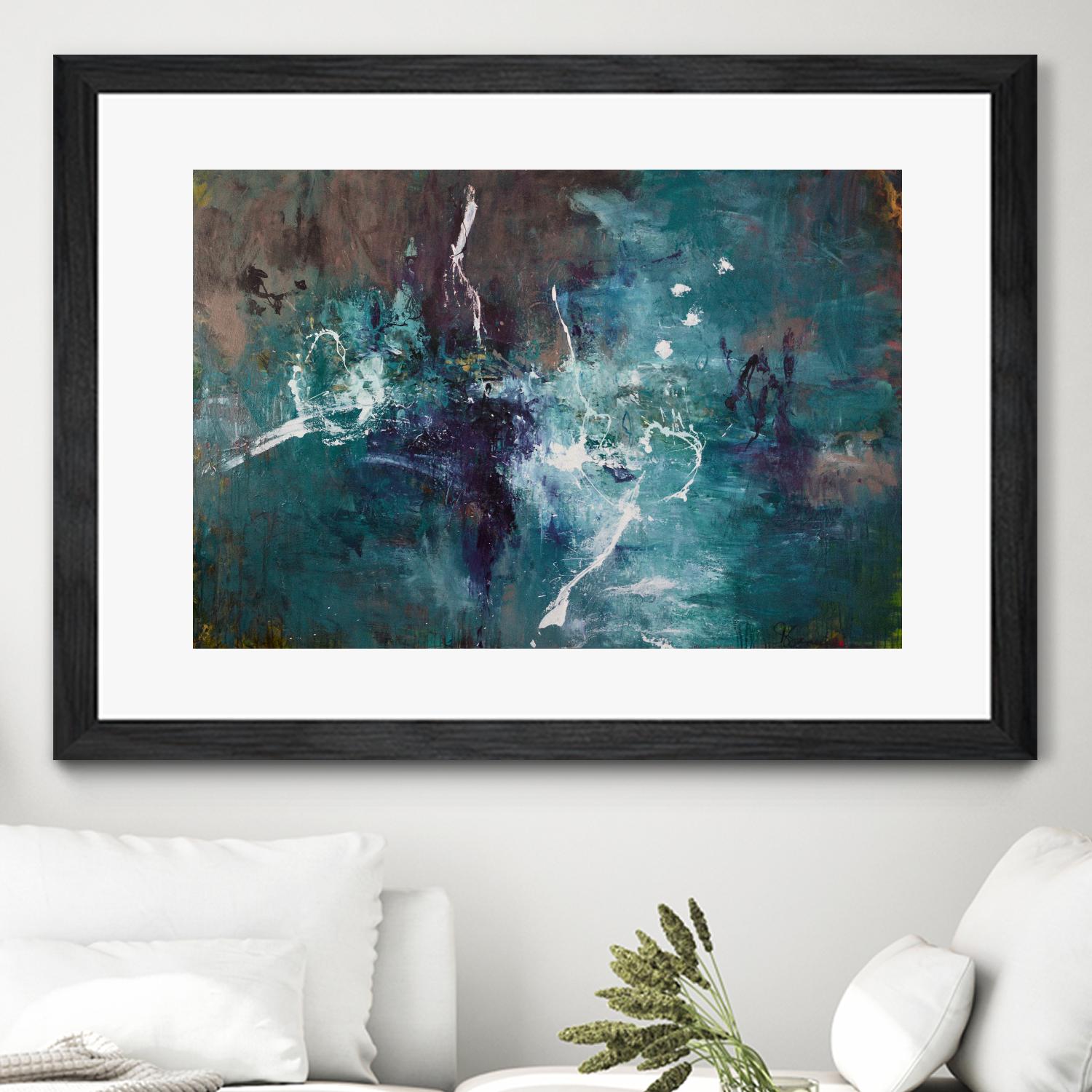 Émergence by Doris Savard on GIANT ART - grey abstract