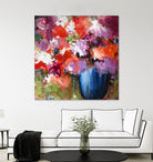 Lolie by Doris Savard on GIANT ART - purple abstract