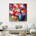 Lolie by Doris Savard on GIANT ART - purple abstract