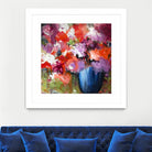 Lolie by Doris Savard on GIANT ART - purple abstract