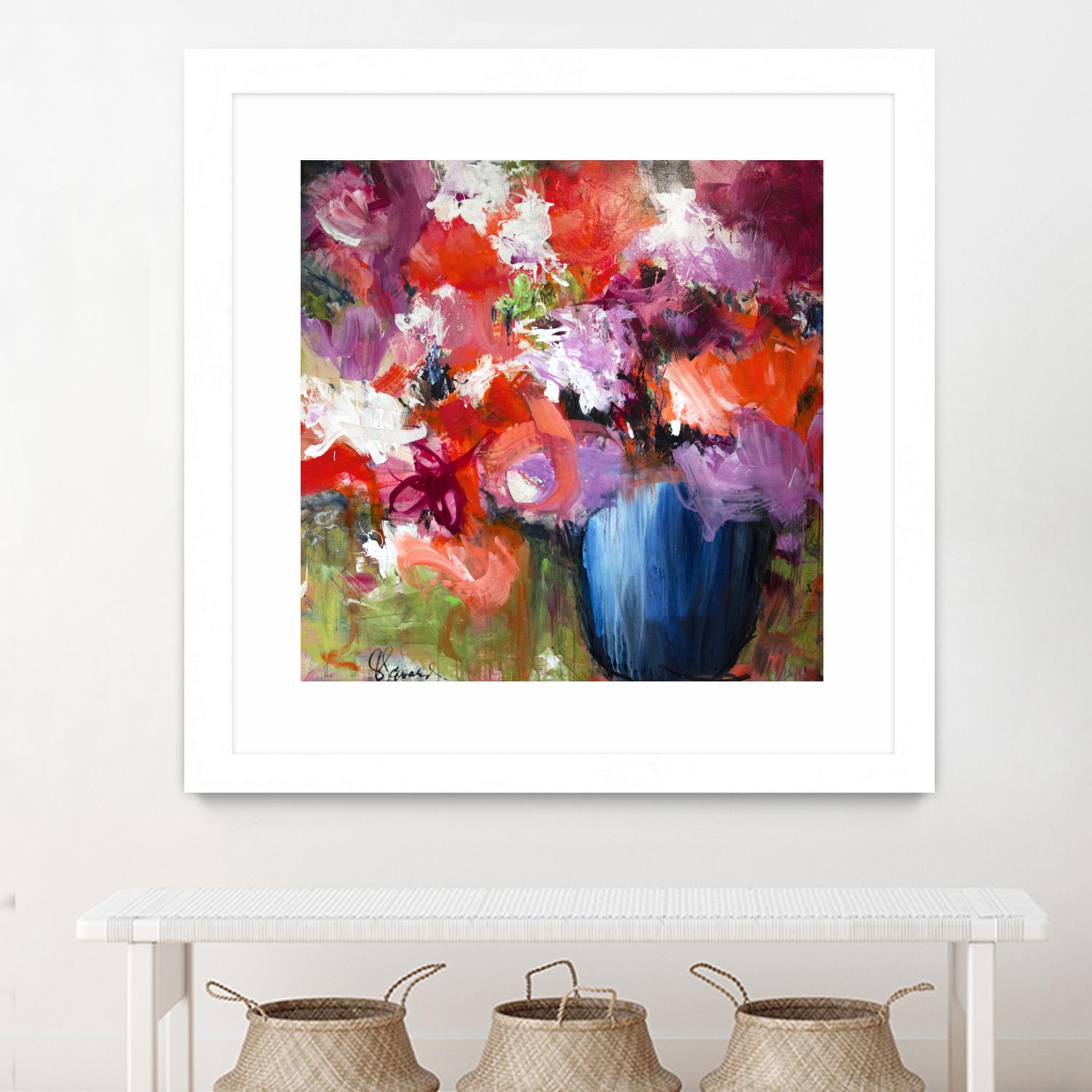 Lolie by Doris Savard on GIANT ART - purple abstract