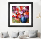 Lolie by Doris Savard on GIANT ART - purple abstract