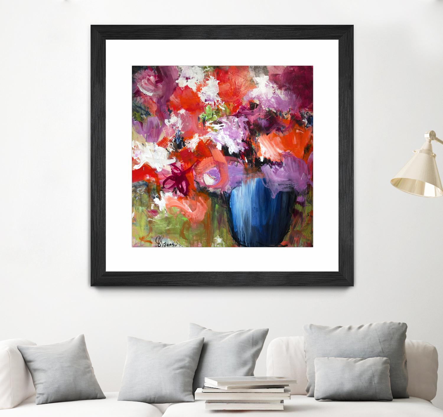 Lolie by Doris Savard on GIANT ART - purple abstract