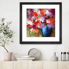 Lolie by Doris Savard on GIANT ART - purple abstract