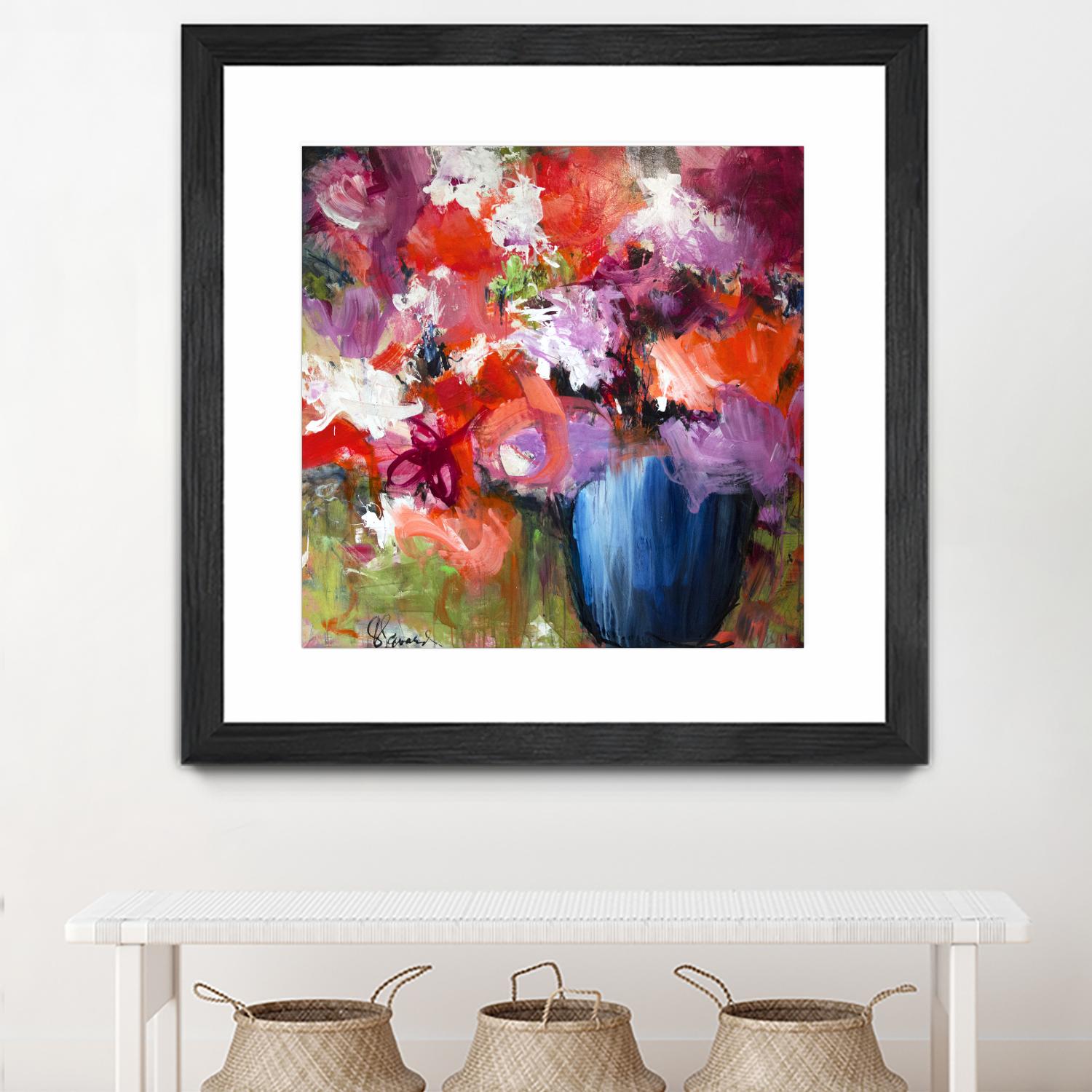 Lolie by Doris Savard on GIANT ART - purple abstract