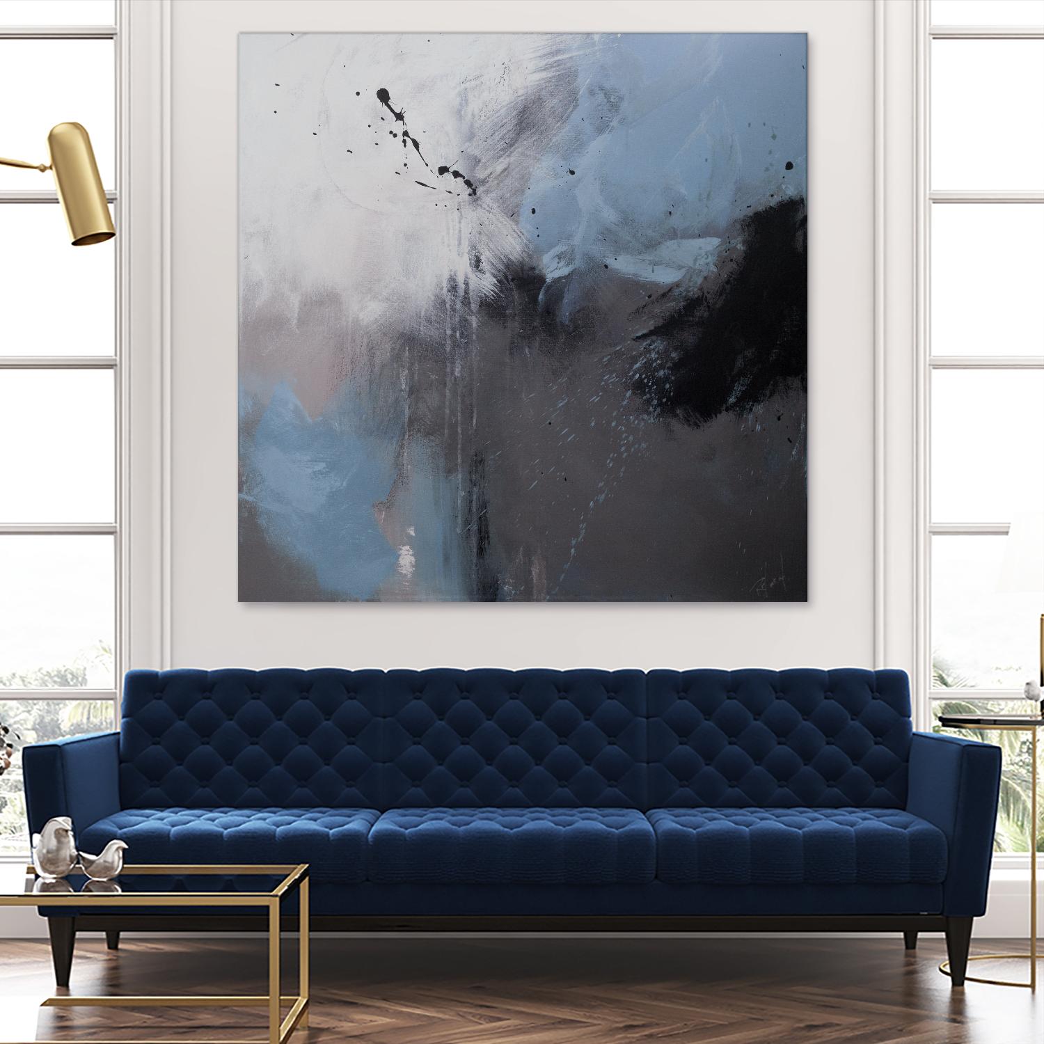 Compatible by Roland Benoît on GIANT ART - grey abstract