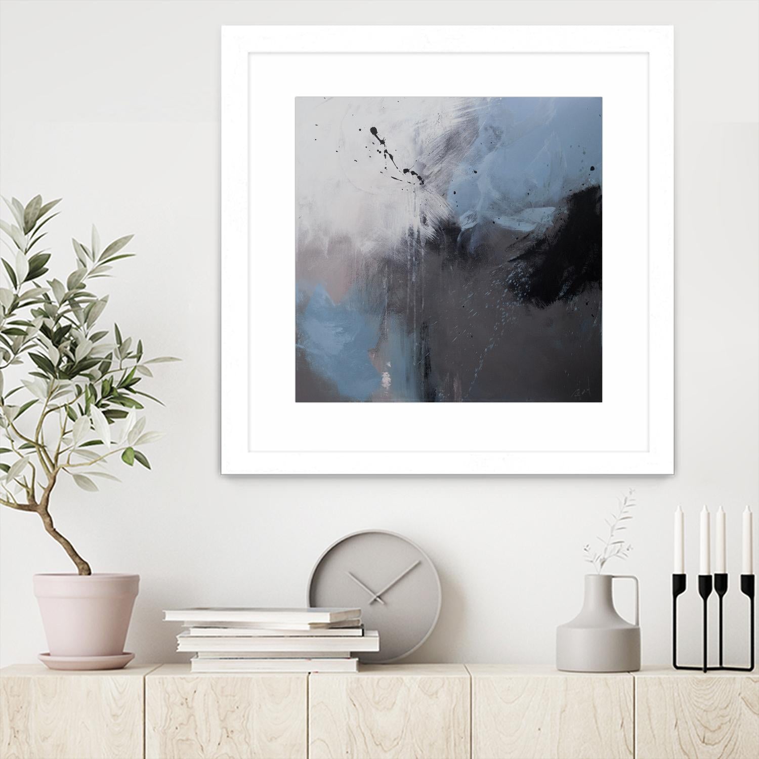 Compatible by Roland Benoît on GIANT ART - grey abstract