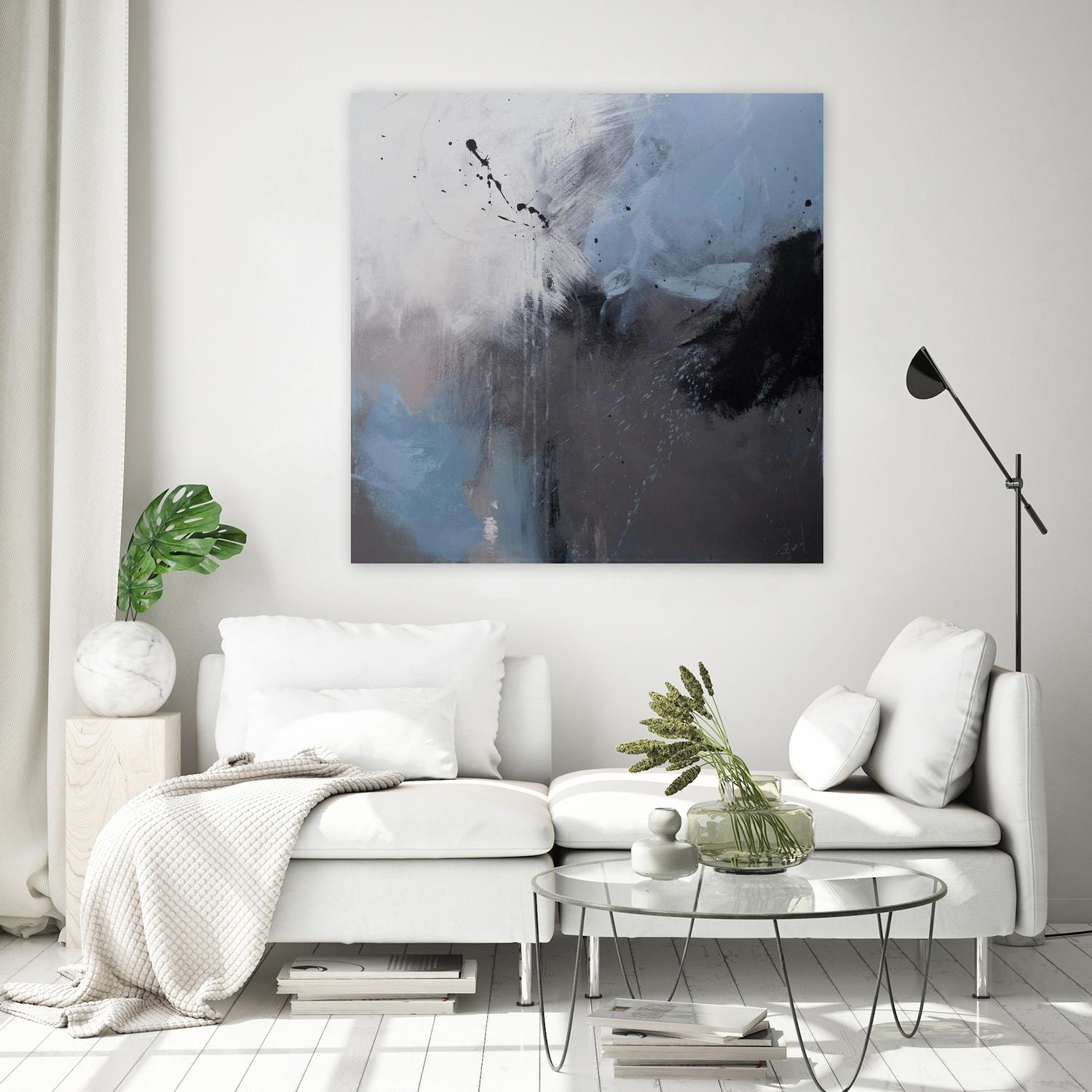 Compatible by Roland Benoît on GIANT ART - grey abstract