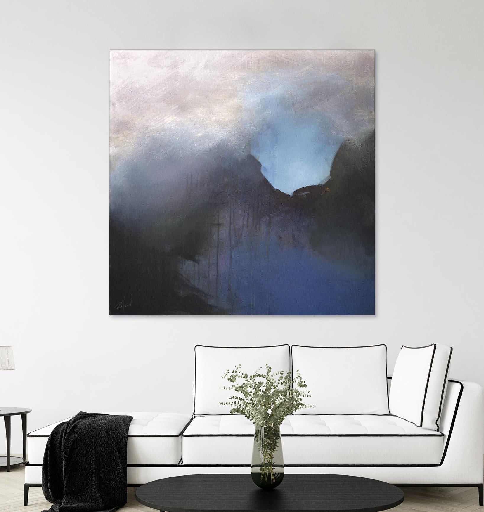 Passage by Roland Benoît on GIANT ART - blue abstract