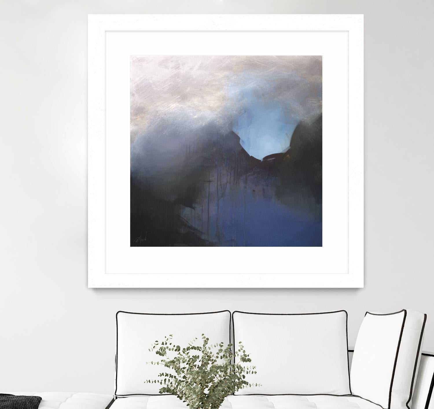 Passage by Roland Benoît on GIANT ART - blue abstract