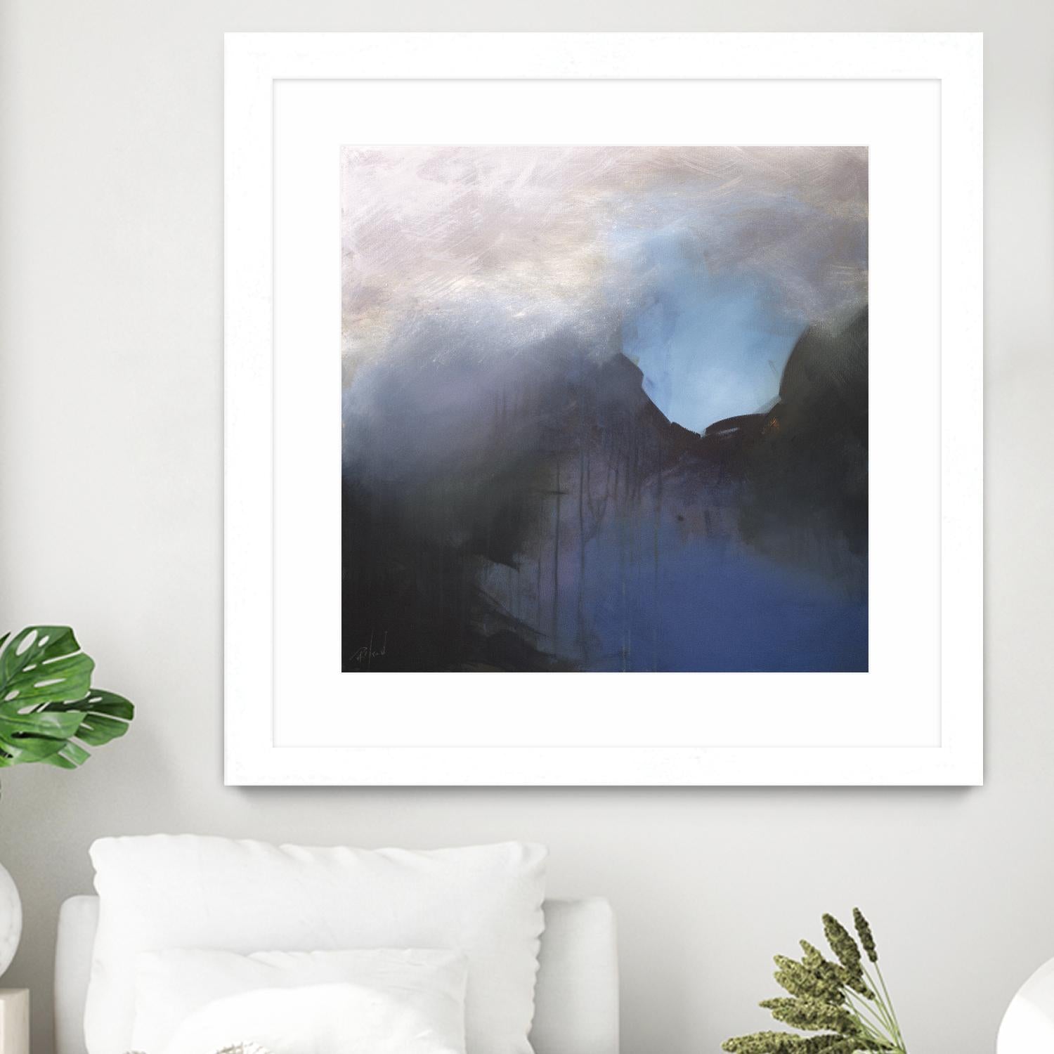 Passage by Roland Benoît on GIANT ART - blue abstract