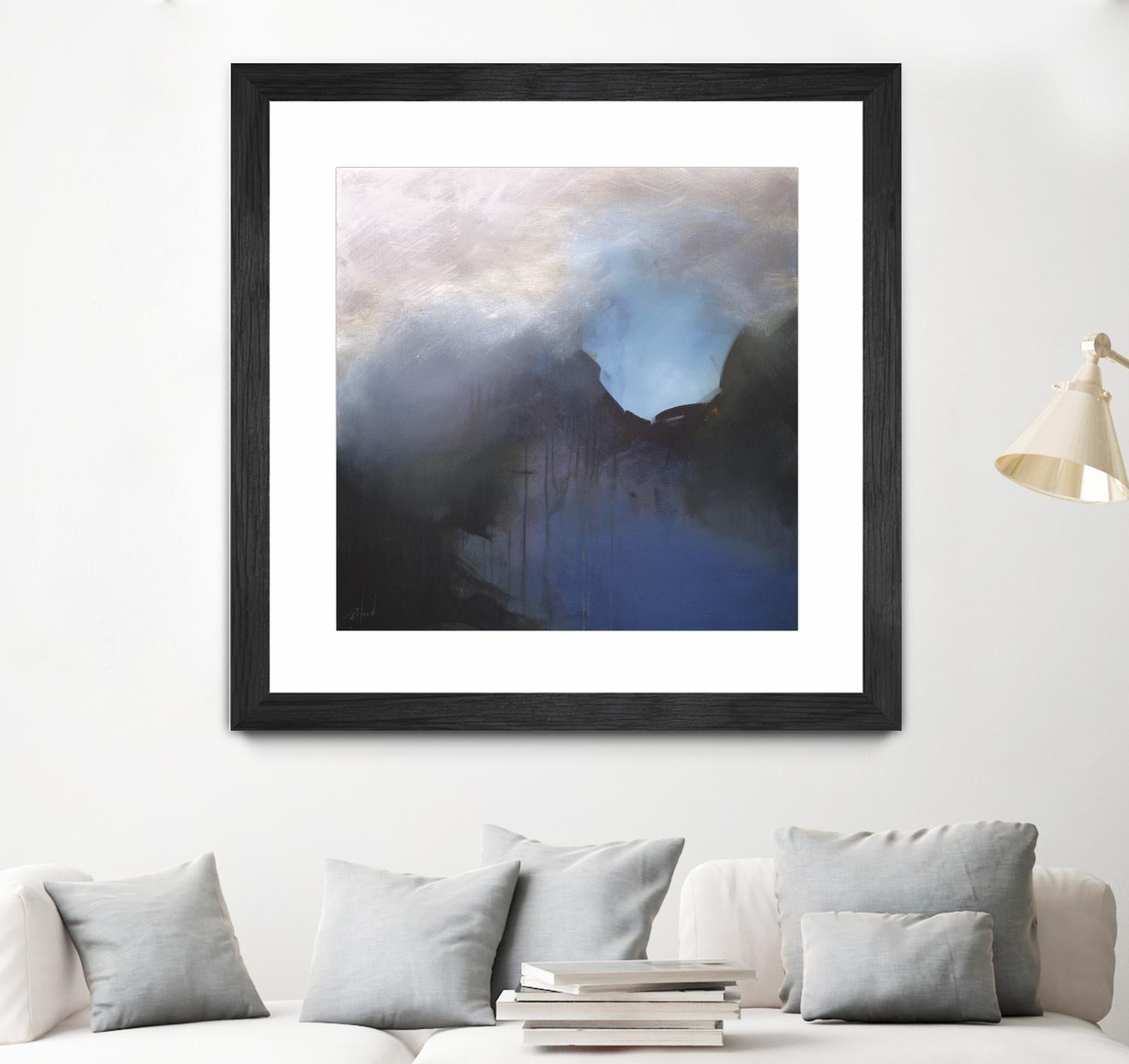 Passage by Roland Benoît on GIANT ART - blue abstract