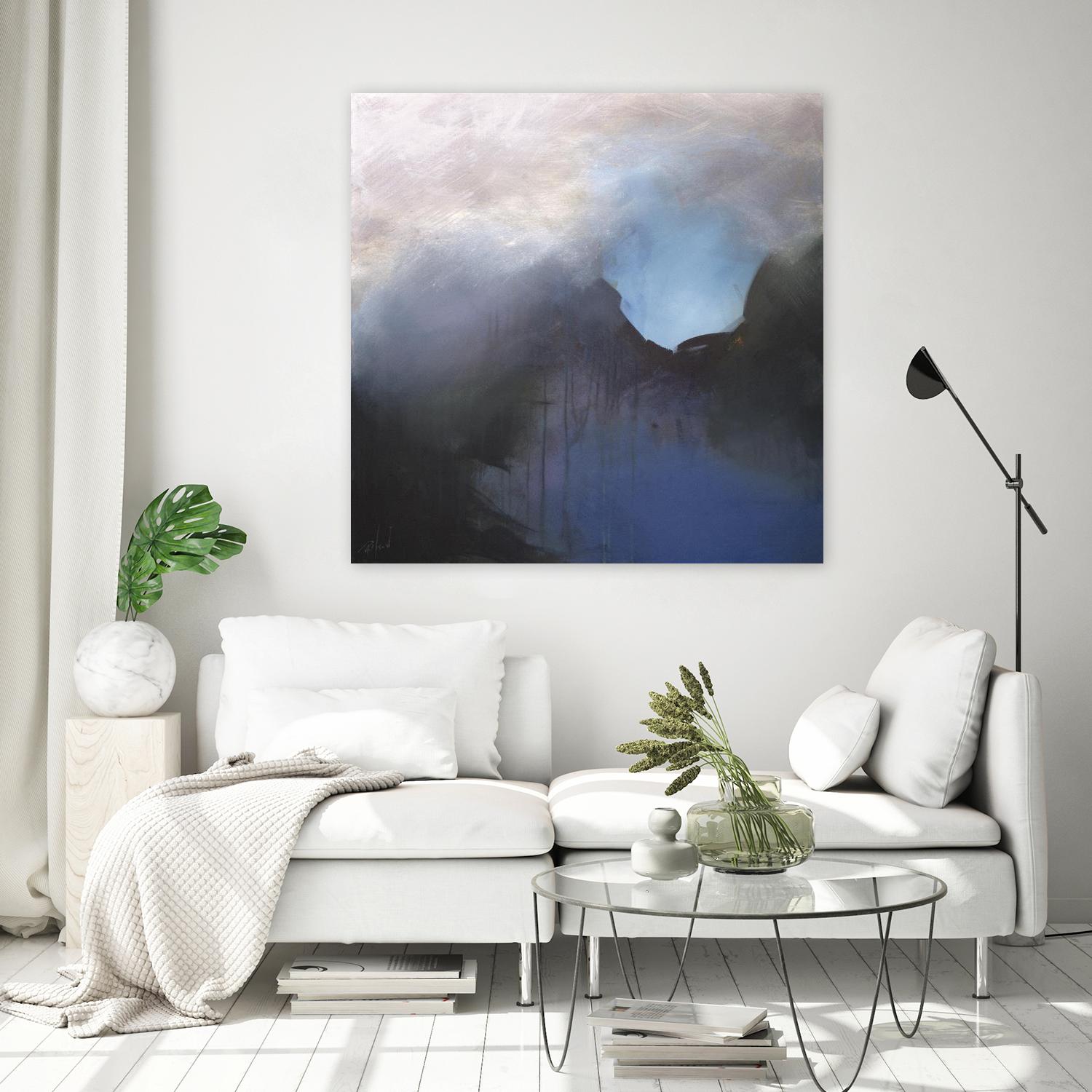 Passage by Roland Benoît on GIANT ART - blue abstract