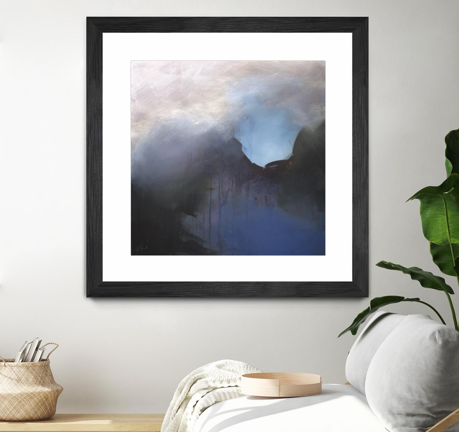 Passage by Roland Benoît on GIANT ART - blue abstract