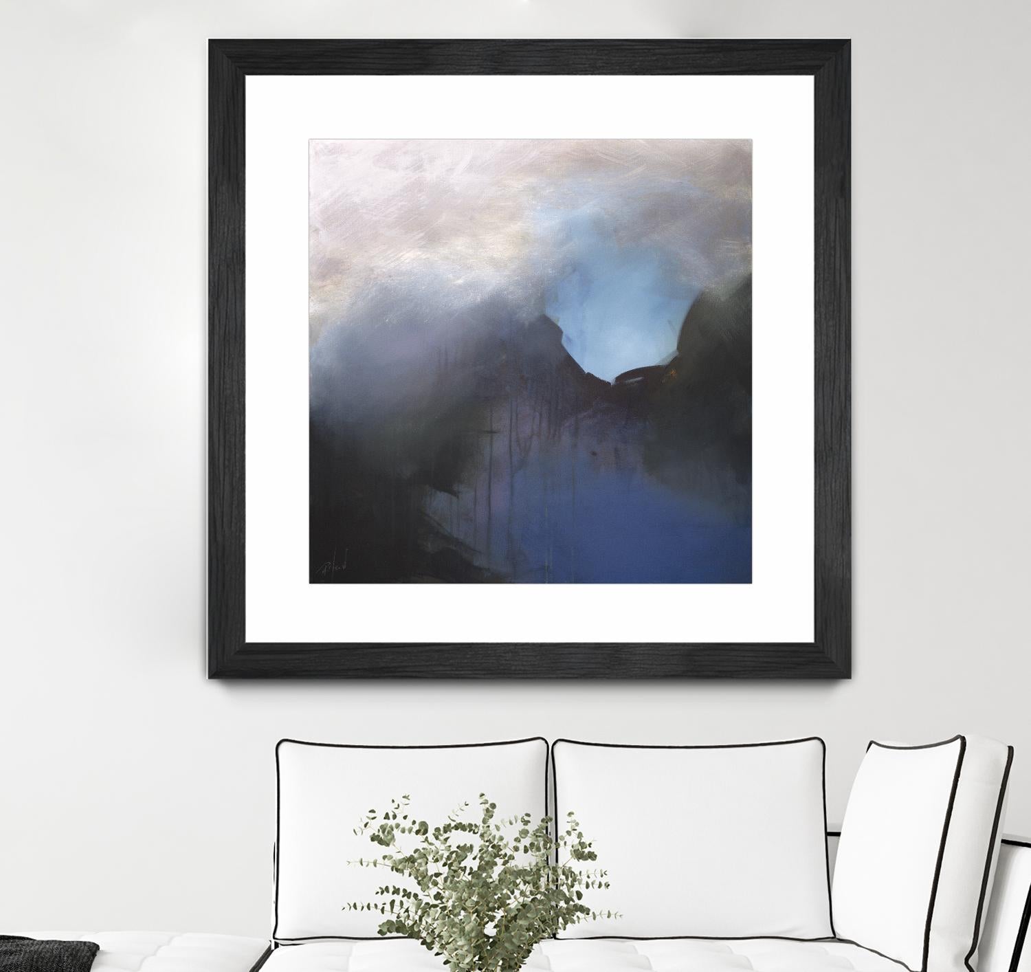 Passage by Roland Benoît on GIANT ART - blue abstract