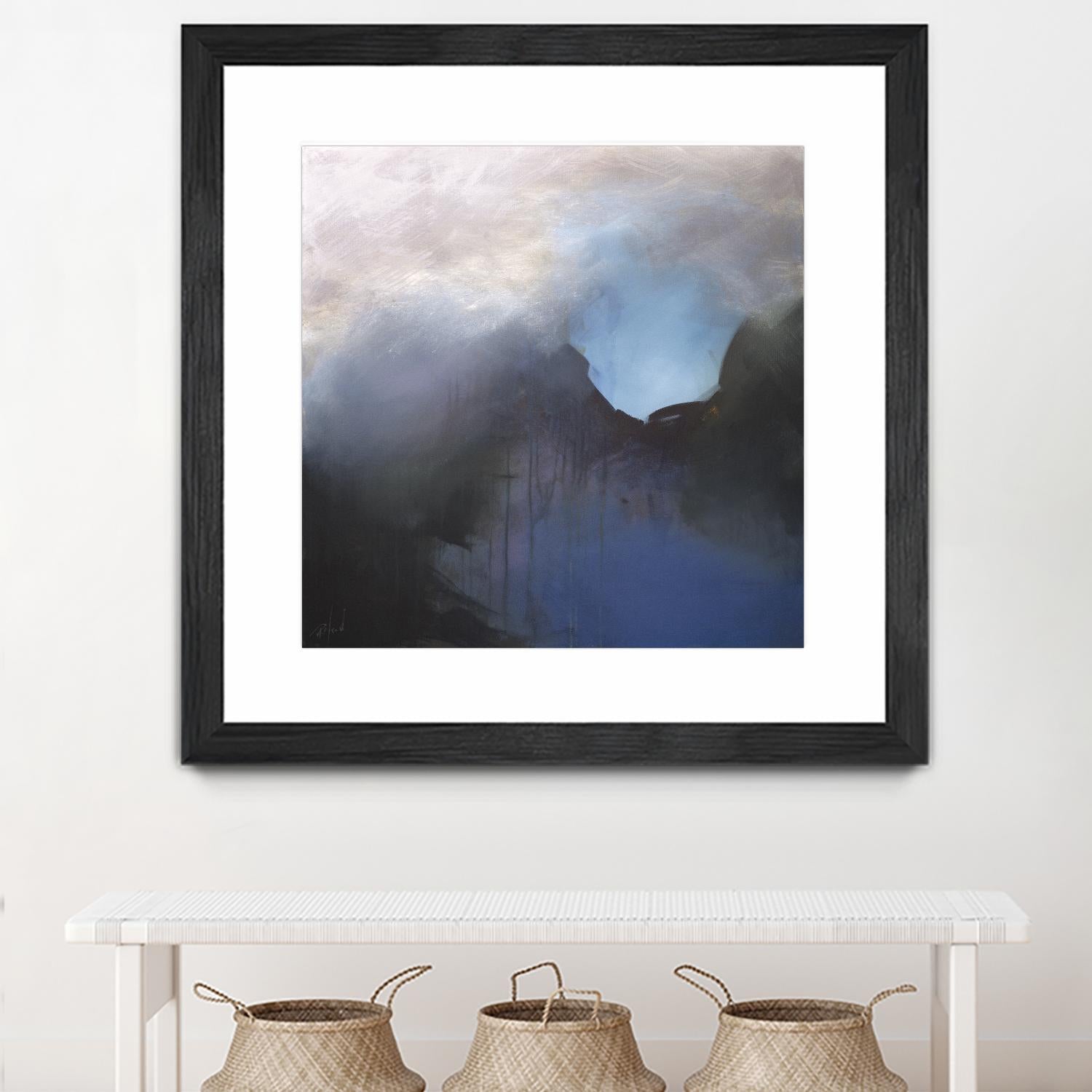 Passage by Roland Benoît on GIANT ART - blue abstract