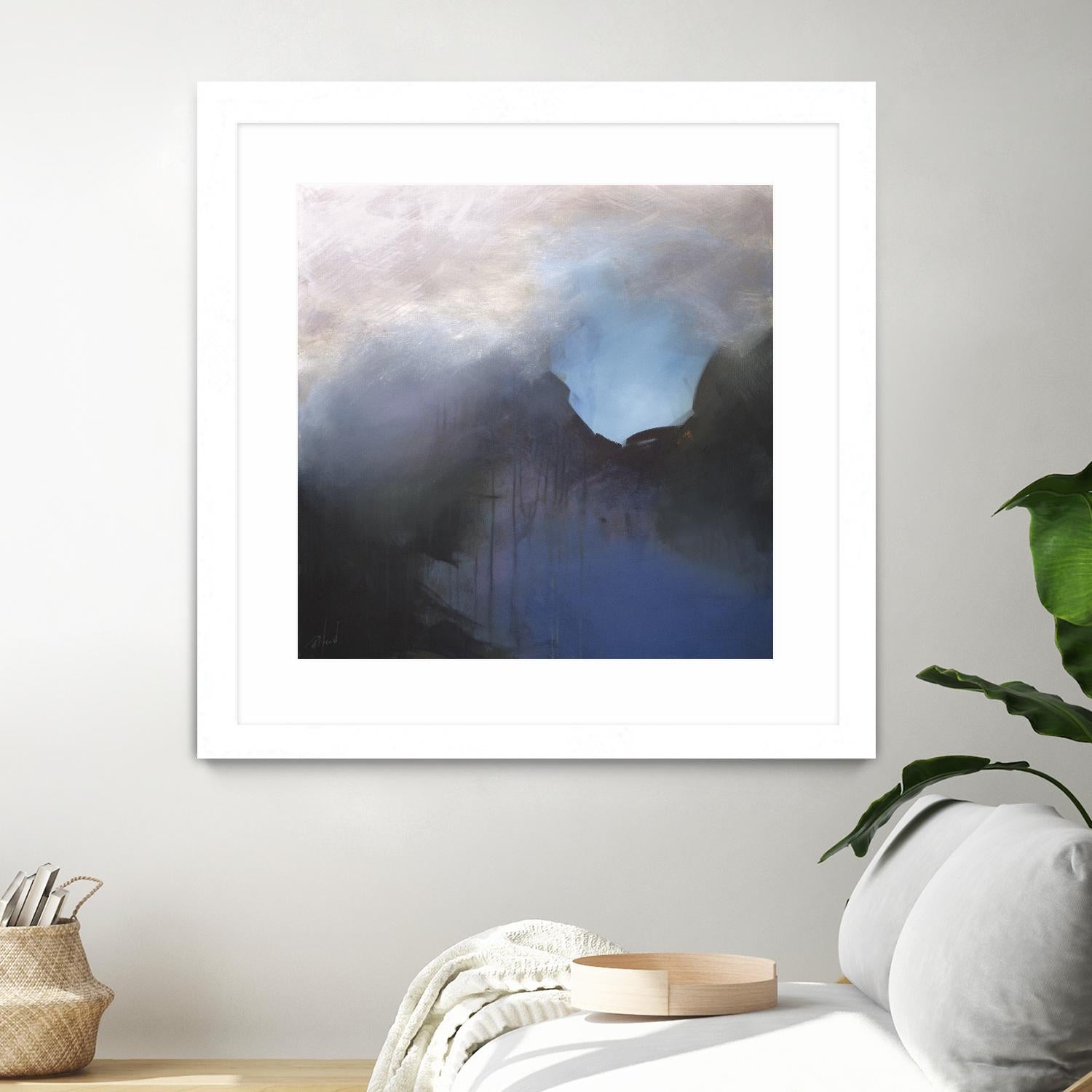 Passage by Roland Benoît on GIANT ART - blue abstract