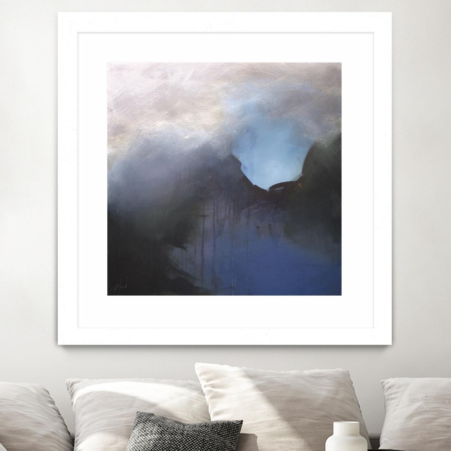 Passage by Roland Benoît on GIANT ART - blue abstract