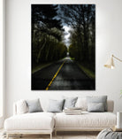 The Runway by Robert Séguin on GIANT ART - black landscape