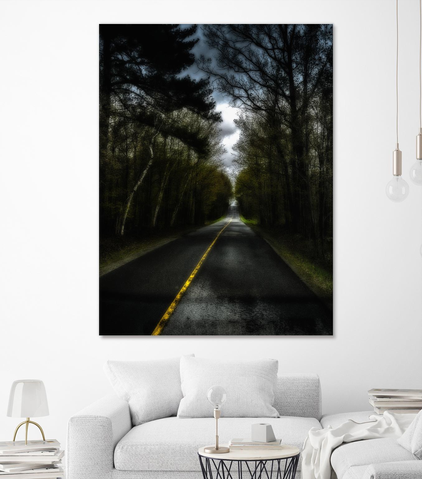 The Runway by Robert Séguin on GIANT ART - black landscape