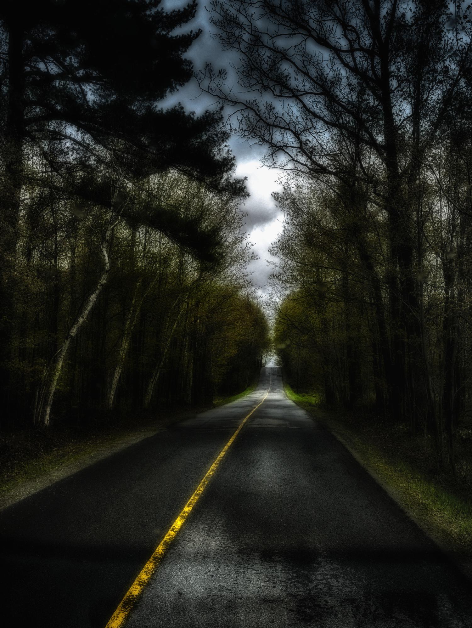 The Runway by Robert Séguin on GIANT ART - black landscape