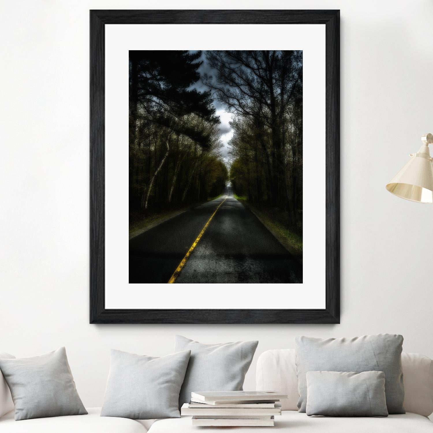 The Runway by Robert Séguin on GIANT ART - black landscape