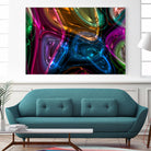 Candies 13 by Jean-François Dupuis on GIANT ART - orange abstract light