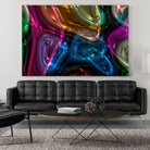 Candies 13 by Jean-François Dupuis on GIANT ART - orange abstract light