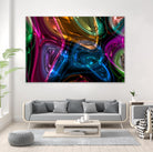 Candies 13 by Jean-François Dupuis on GIANT ART - orange abstract light