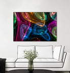 Candies 13 by Jean-François Dupuis on GIANT ART - orange abstract light