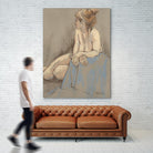 After the Bath by Bram Rubinger on GIANT ART - beige figurative corps nu