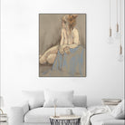 After the Bath by Bram Rubinger on GIANT ART - beige figurative corps nu