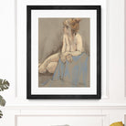 After the Bath by Bram Rubinger on GIANT ART - beige figurative corps nu