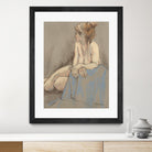 After the Bath by Bram Rubinger on GIANT ART - beige figurative corps nu