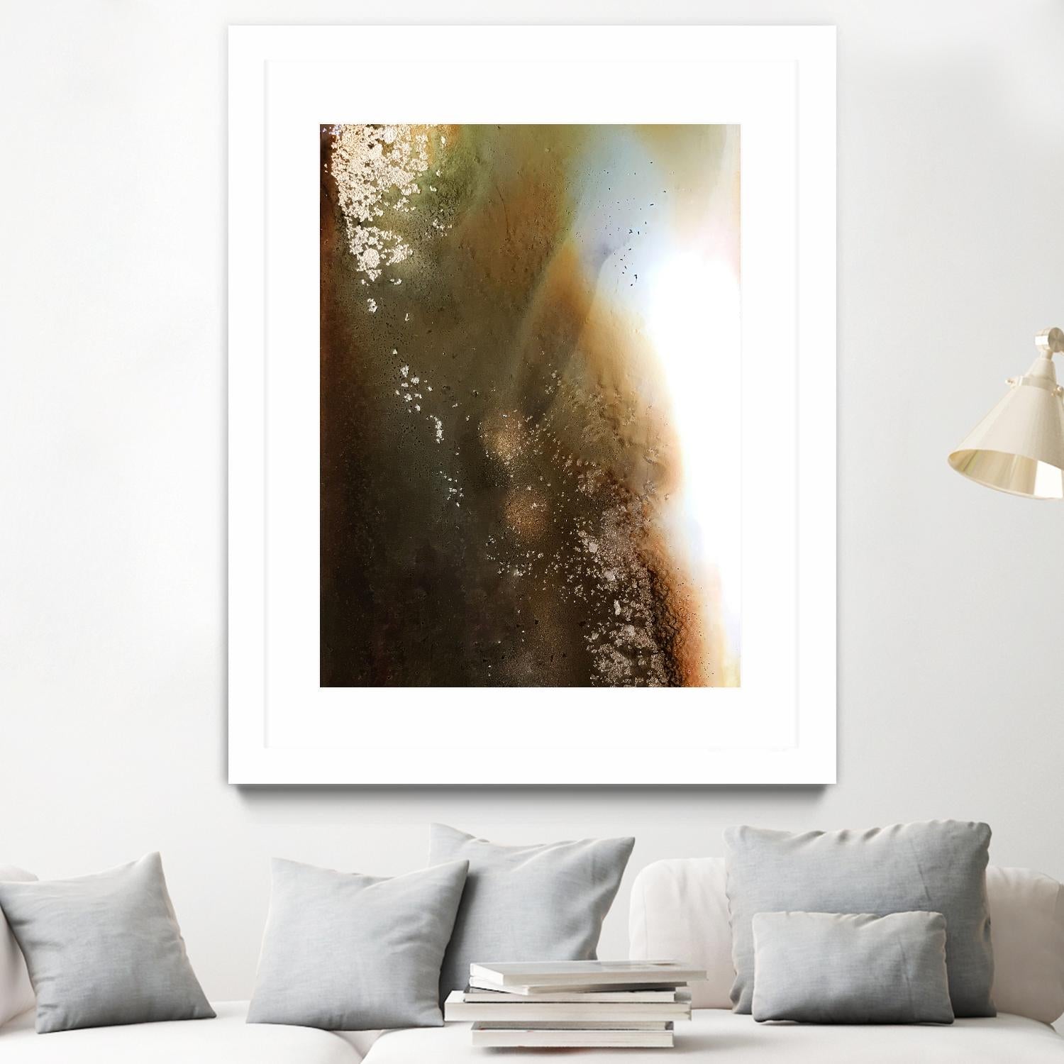 Agate by Alyson Mccrink on GIANT ART - gold abstract