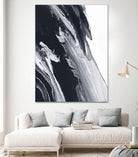Azure Gold by Alyson Mccrink on GIANT ART - black black & white transparence