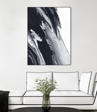 Azure Gold by Alyson Mccrink on GIANT ART - black black & white transparence