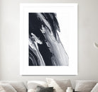 Azure Gold by Alyson Mccrink on GIANT ART - black black & white transparence
