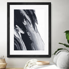 Azure Gold by Alyson Mccrink on GIANT ART - black black & white transparence