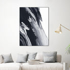 Azure Gold by Alyson Mccrink on GIANT ART - black black & white transparence
