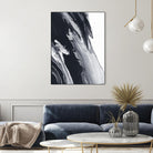 Azure Gold by Alyson Mccrink on GIANT ART - black black & white transparence