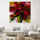 Fleur du Paradis by Doris Savard on GIANT ART - green floral