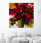 Fleur du Paradis by Doris Savard on GIANT ART - green floral